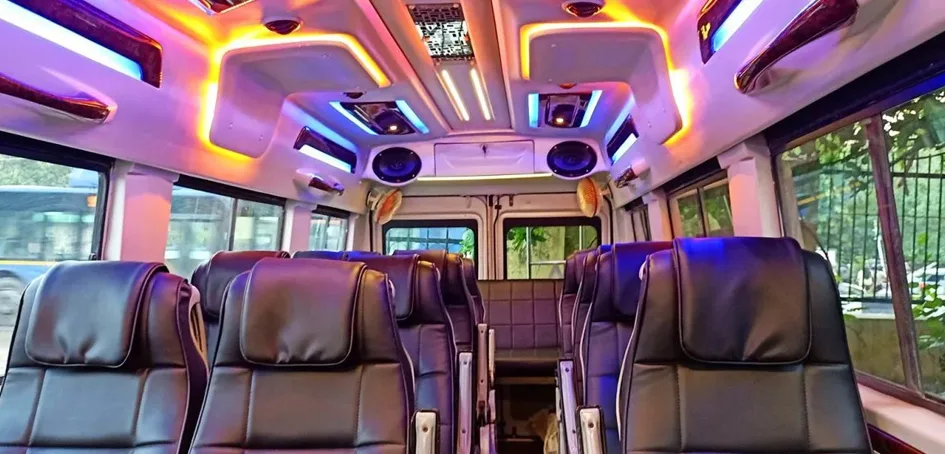 Luxury Tempo Traveller on Rent